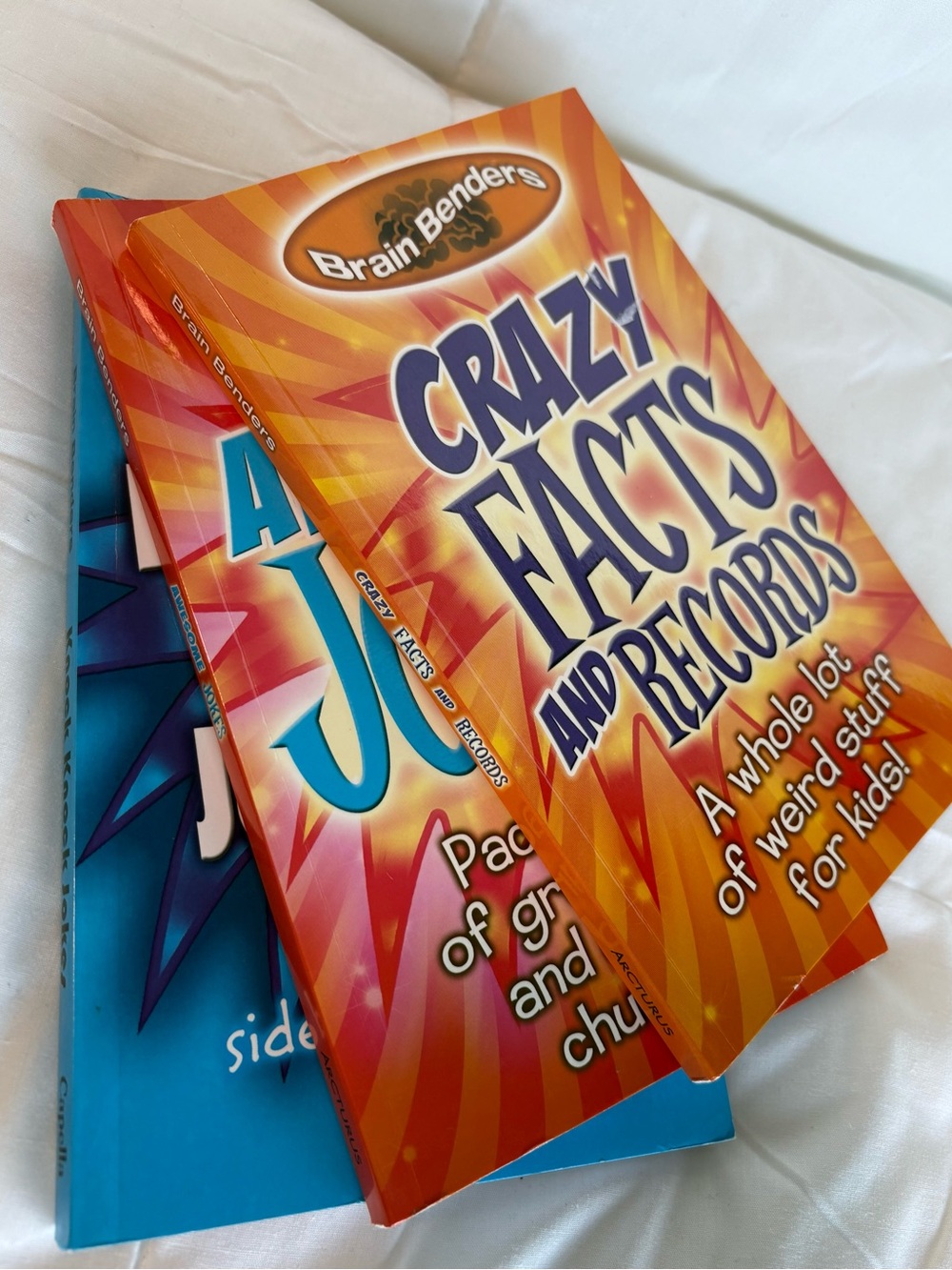 Crazy Facts and Records - Orange Paperback Book